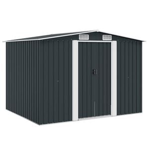 vidaXL antracitsz&uuml;rke ac&eacute;l kerti f&eacute;szer 257 x 205 x 178 cm