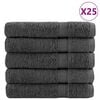 vidaXL pr&eacute;mium t&ouml;r&ouml;lk&ouml;ző SOLUND 50 db antracitsz&uuml;rke 100 x 200 cm 600 g/m&sup2;