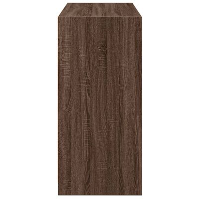 vidaXL barna tölgy színű szerelt fa ruhásszekrény 77 x 48 x 102 cm