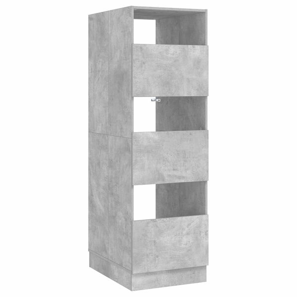 vidaXL Mos&oacute;konyha Szekr&eacute;ny t&aacute;rol&oacute;val Beton 50 x 68 x 162 cm Faanyag