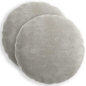 vidaXL P&aacute;rna huzat 2 db HEERLEN Vil&aacute;gossz&uuml;rke &Oslash; 50 cm Chenille Sz&ouml;vet