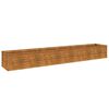vidaXL Corten ac&eacute;l kerti magas&aacute;gy&aacute;s 291 x 50 x 36 cm