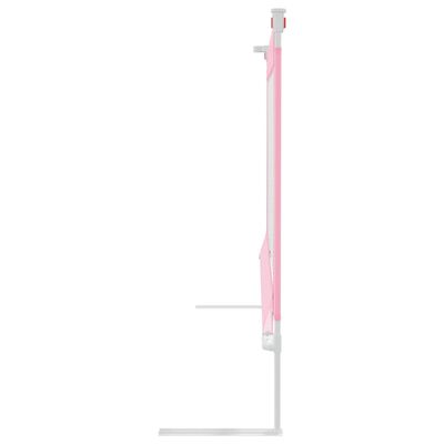 vidaXL rózsaszín szövet biztonsági leesésgátló 180 x 25 cm