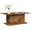 vidaXL antik fa sz&iacute;nű szerelt fa doh&aacute;nyz&oacute;asztal 102 x 55,5 x 40 cm