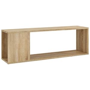 vidaXL sonoma t&ouml;lgy sz&iacute;nű szerelt fa TV-szekr&eacute;ny 100 x 24 x 32 cm
