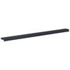 vidaXL Ablakp&aacute;rk&aacute;ny Antracit fa erezettel 140 x 15 x 4,5 cm PVC