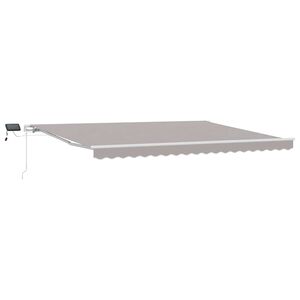vidaXL Beh&uacute;zhat&oacute; napellenző Vil&aacute;gossz&uuml;rke 450 &times; 350 cm