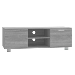 vidaXL sz&uuml;rke sonoma sz&iacute;nű szerelt fa TV-szekr&eacute;ny 120 x 40,5 x 35 cm