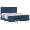 vidaXL Boxrug&oacute;s &aacute;gy p&aacute;rn&aacute;val fejt&aacute;ml&aacute;val K&eacute;k 200 x 180 cm sz&ouml;vet