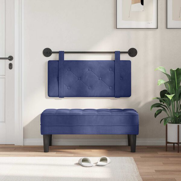 vidaXL Fali Fejt&aacute;mla Rendőrs&eacute;gi k&eacute;k 100 x 55 x 5 cm B&aacute;rsony