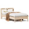 vidaXL t&ouml;m&ouml;r fenyőfa &aacute;gy matrac n&eacute;lk&uuml;l 90 x 200 cm
