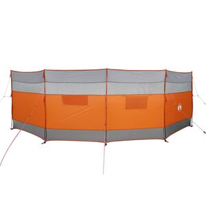 vidaXL sz&uuml;rke &eacute;s narancs v&iacute;z&aacute;ll&oacute; sz&eacute;lfog&oacute; kempingponyva 510x153 cm