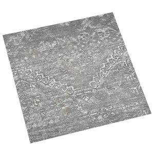 vidaXL &Ouml;ntapad&oacute;s Padl&oacute; Panelek 30,5 x 30,5 cm 20 pcs PVC Betonsz&uuml;rke