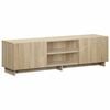vidaXL TV &aacute;llv&aacute;ny 140 x 34,5 x 40 cm Sonoma T&ouml;lgy Szerelt Fa