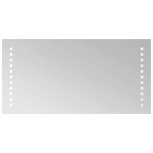 vidaXL LED-es f&uuml;rdőszobat&uuml;k&ouml;r 40 x 20 cm