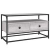 vidaXL sz&uuml;rke sonoma sz&iacute;nű szerelt fa TV-szekr&eacute;ny 80x35x45 cm