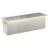 vidaXL Led-es kerti vir&aacute;gl&aacute;da Ez&uuml;st 30 x 100 x 30 cm Rozsdamentes Ac&eacute;l