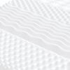 vidaXL 2 db fehér 7 zónás 20 ILD keménységű habmatrac 100 x 200 cm