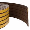 vidaXL &Ouml;ntapad&oacute; ablak t&ouml;m&iacute;t&eacute;s Barna 9 x 3 mm 12 m EPDM hab