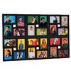 vidaXL fekete MDF f&eacute;nyk&eacute;pkeretszett 24 db 13 x 18 cm-es k&eacute;phez