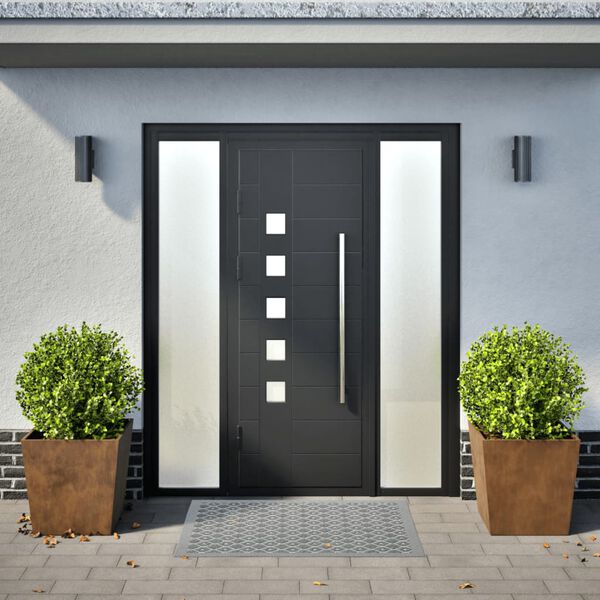 vidaXL kerti növénytartók 2 db 50x50x50 cm időjárásálló acélból