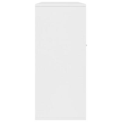 vidaXL fehér forgácslap tálalószekrény 88 x 30 x 70 cm
