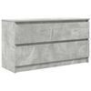 vidaXL betonsz&uuml;rke szerelt fa TV-szekr&eacute;ny 100x35x54 cm