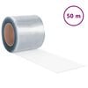 vidaXL &aacute;tl&aacute;tsz&oacute; PVC ajt&oacute;f&uuml;gg&ouml;ny 200 mm x 1,6 mm 50 m