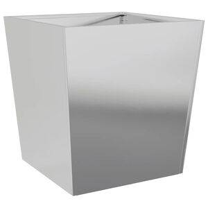 vidaXL horganyzott ac&eacute;l kerti vir&aacute;gtart&oacute; 50 x 50 x 50 cm
