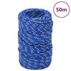 vidaXL k&eacute;k polipropil&eacute;n haj&oacute;k&ouml;t&eacute;l 2 mm 50 m