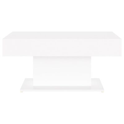 vidaXL fehér forgácslap dohányzóasztal 96 x 50 x 45 cm