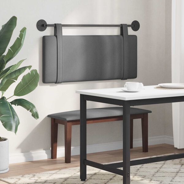 vidaXL Fali Fejt&aacute;mla Egysz&iacute;nű S&ouml;t&eacute;tsz&uuml;rke 110 x 55 x 5 cm sz&ouml;vet