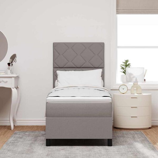 vidaXL Boxrug&oacute;s &aacute;gy matracmal fejt&aacute;ml&aacute;val T&oacute;psz&iacute;nű 80 x 200 cm sz&ouml;vet