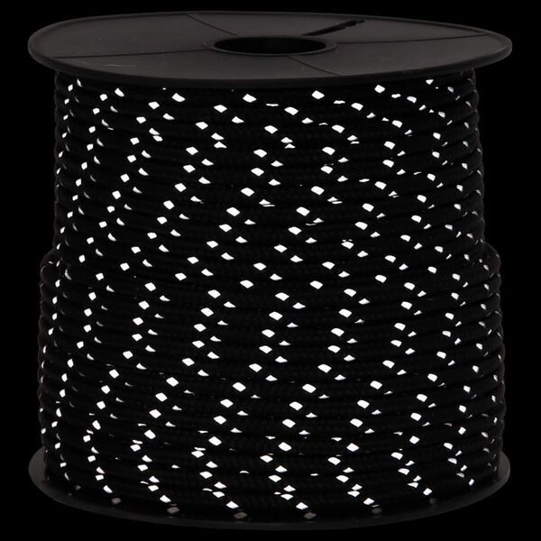 vidaXL fényvisszaverő sátorfeszítő kötél csavarkulcsokkal 50 m 4 mm