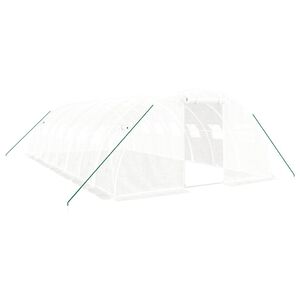 vidaXL feh&eacute;r ac&eacute;lv&aacute;zas melegh&aacute;z 32 m&sup2; 8 x 4 x 2 m