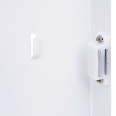 vidaXL fehér kulcsszekrény mágneses lappal 35 x 35 x 5,5 cm