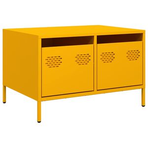 vidaXL must&aacute;rs&aacute;rga hidegen hengerelt ac&eacute;l TV-szekr&eacute;ny 68x50x43,5 cm