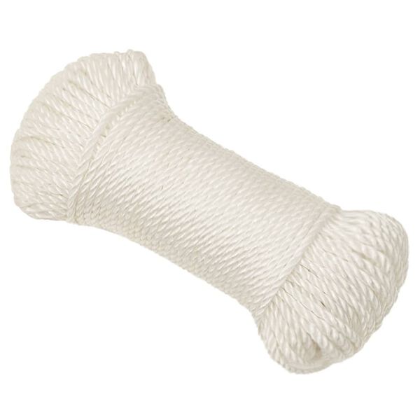 vidaXL fehér polipropilén munkakötél 8 mm 250 m