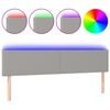 vidaXL vil&aacute;gossz&uuml;rke sz&ouml;vet LED-es fejt&aacute;mla 160x5x78/88 cm