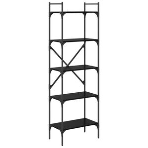 vidaXL K&ouml;nyvszekr&eacute;ny 5 szintes 56 x 32 x 174 cm Szerelt Fa