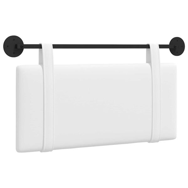 vidaXL Fali Fejt&aacute;mla Falra szerelhető Feh&eacute;r 100 x 55 x 5 cm sz&ouml;vet