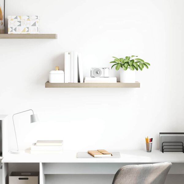vidaXL t&ouml;lgysz&iacute;nű MDF lebegő fali polc 80 x 23,5 x 3,8 cm