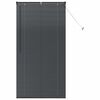 vidaXL Zsalug&aacute;ter Redőny&ouml;k Fekete 175 x 90 cm Alum&iacute;nium