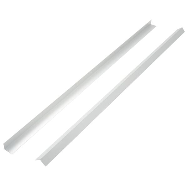 vidaXL 5 db ez&uuml;stsz&iacute;nű alum&iacute;nium teraszburkol&oacute; sarokprofil 170 cm