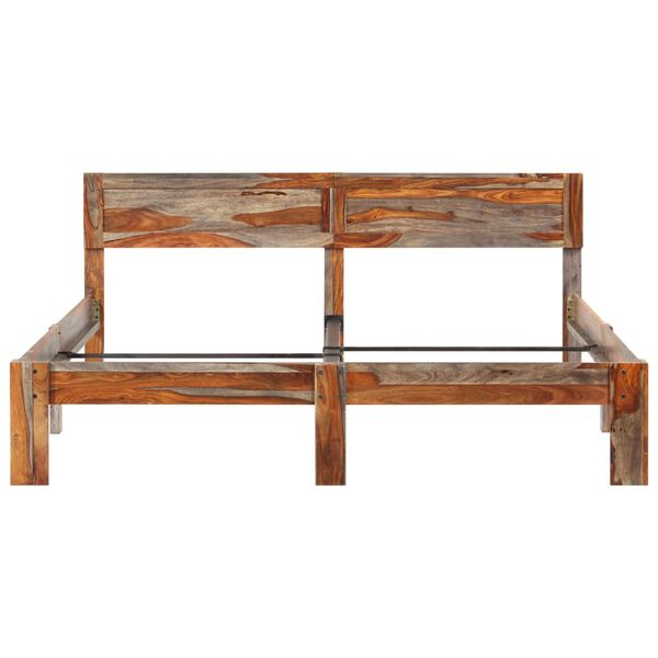 vidaXL t&ouml;m&ouml;r fa &aacute;gykeret matrac n&eacute;lk&uuml;l 140 x 200 cm