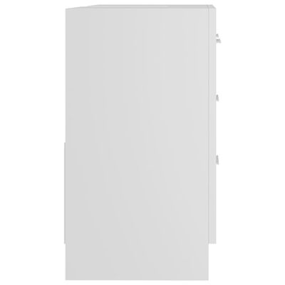 vidaXL fehér forgácslap mosdószekrény 60 x 30 x 54 cm