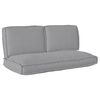 vidaXL P&aacute;rna k&eacute;szlet Oxford Sz&ouml;vet Sz&uuml;rke 120 x 60 x 52 cm