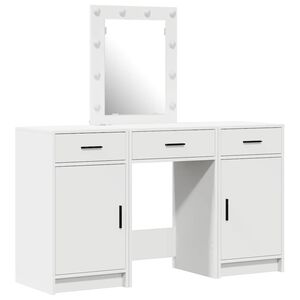 vidaXL &Ouml;lt&ouml;zk&ouml;dőasztal Feh&eacute;r 50 x 41 x 135 cm Szerelt Fa