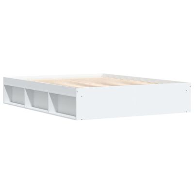 vidaXL fehér ágykeret 140 x 200 cm