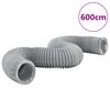 vidaXL PVC elsz&iacute;v&oacute;cső 6 m &Oslash;20 cm